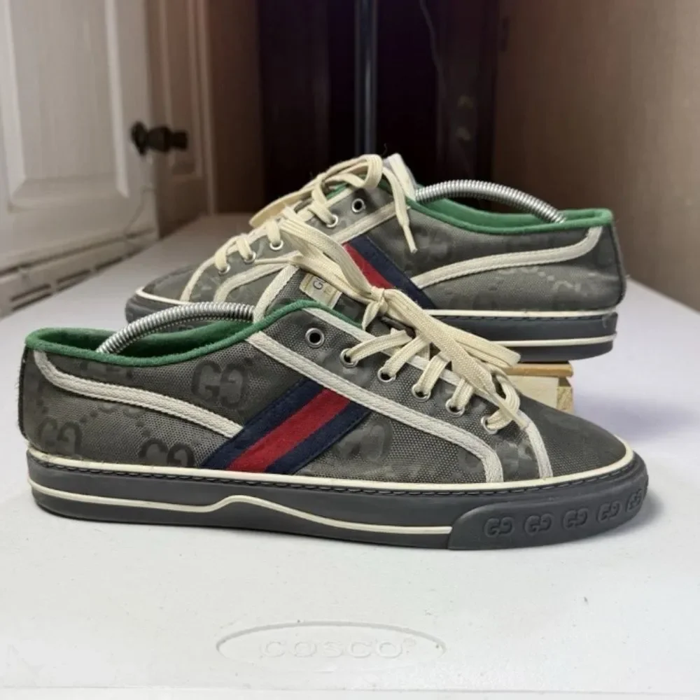 Gucci Tennis 1977 Off the Grid Low 'Grey' Men's Sz 9